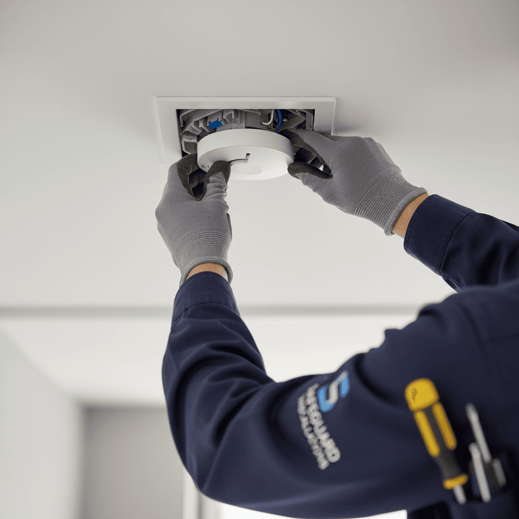 Security system installation and setup